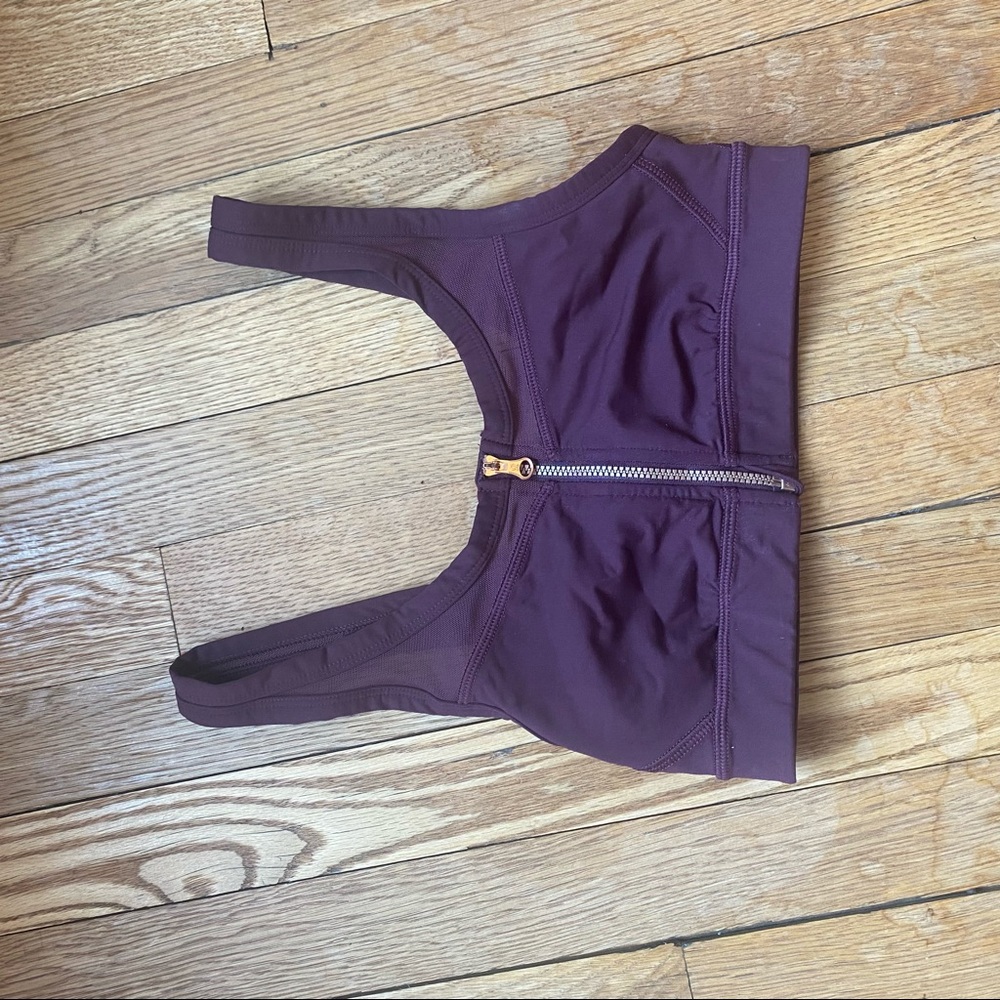 COPY - Maroon lulu lemon sports bra